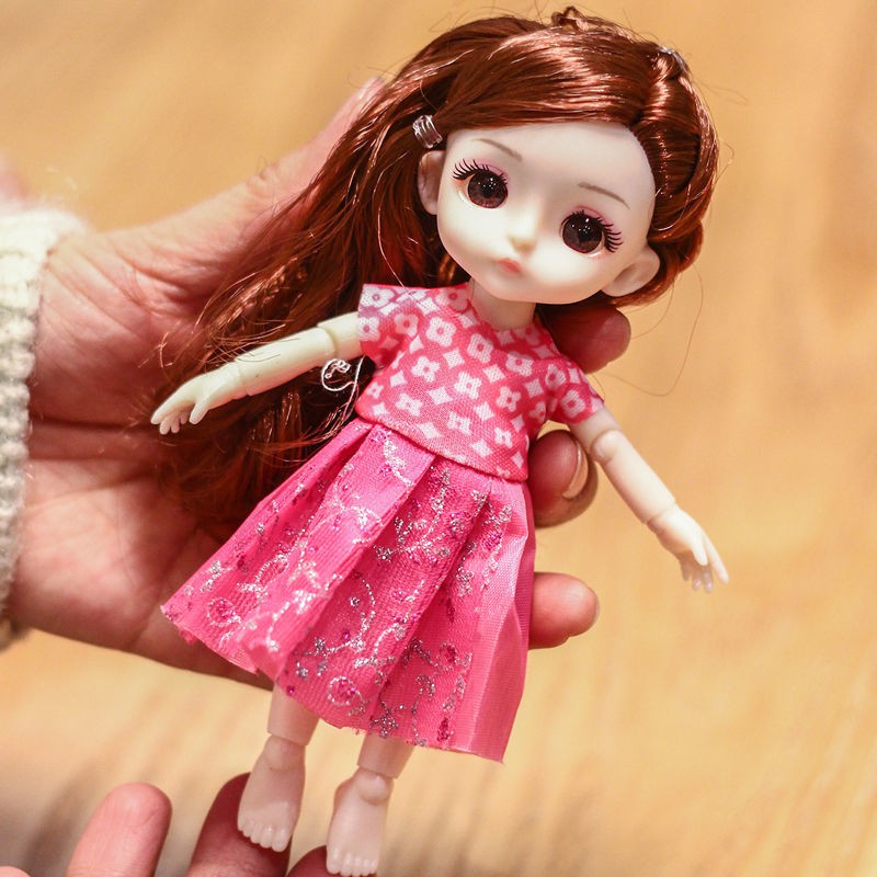 Búp Bê Công Chúa Barbie 17cm Có Nhạc Và Đèn Xinh Xắn Cho Bé Gái