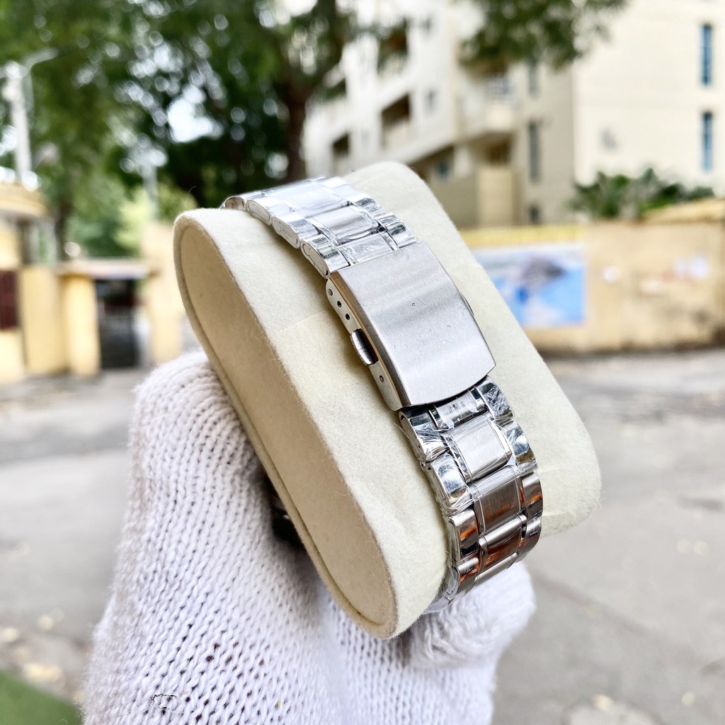 Đồng Hồ NAM 0M.G OM065 TRẮNG Chống Xước, Chống Nước - TẶNG Dụng Cụ cắt mắt, Ví Da+ 2 pin AG4 | BigBuy360 - bigbuy360.vn