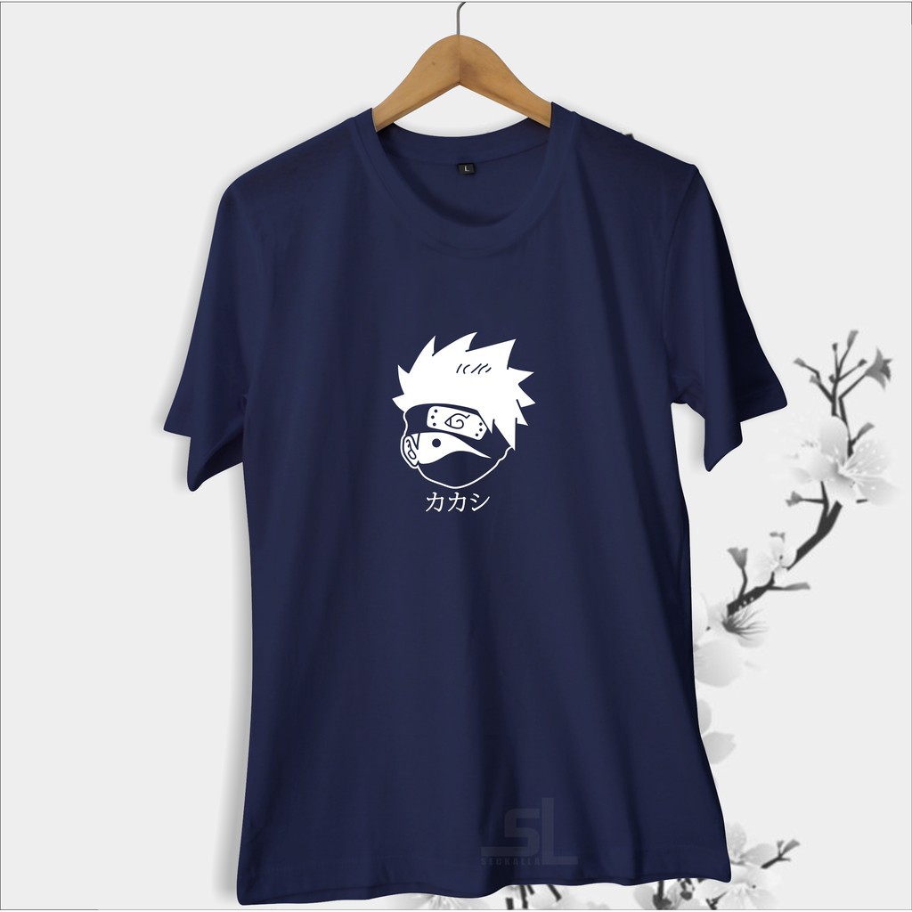 Áo thun Naruto Anime Kakashi Shirts Relaxing Outdoor Shirts Japan Community T-shirts Distro mẫu mới 