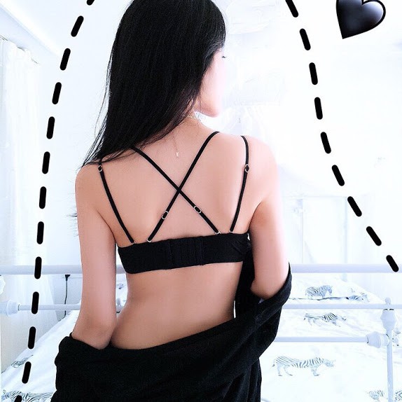 Bộ đồ áo quần lót thông hơi nâng ngực dễ thương xinh xắn - Áo ngực nữ mỏng đẹp không gọng sexy màu hồng, đen, xanh