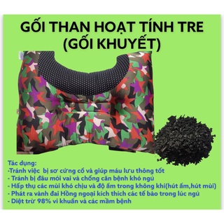 Gối than hoạt tính tre
