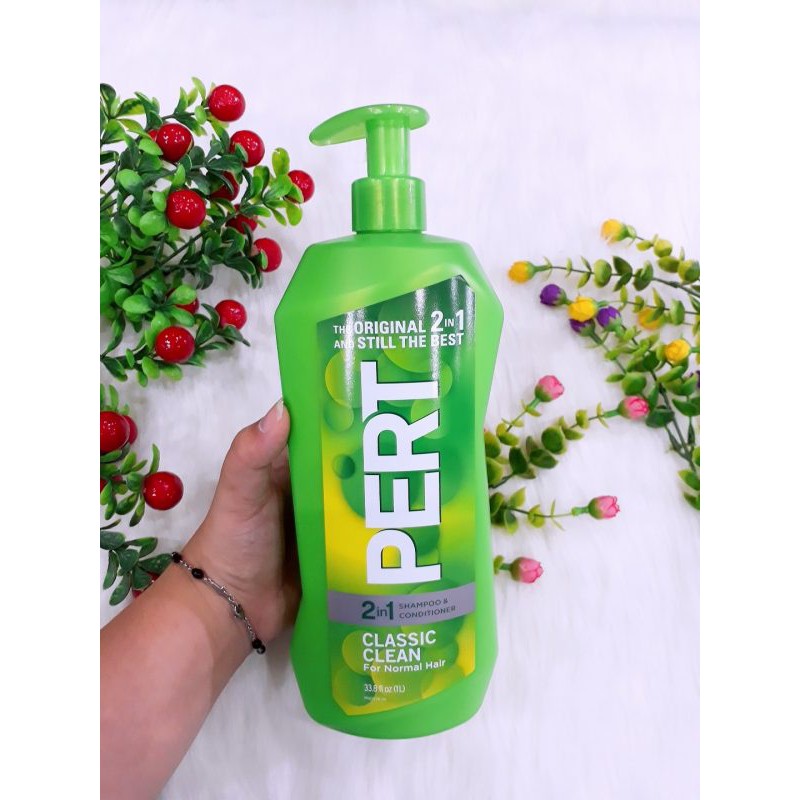 Dầu gội xả 2in1 :PERT 1L