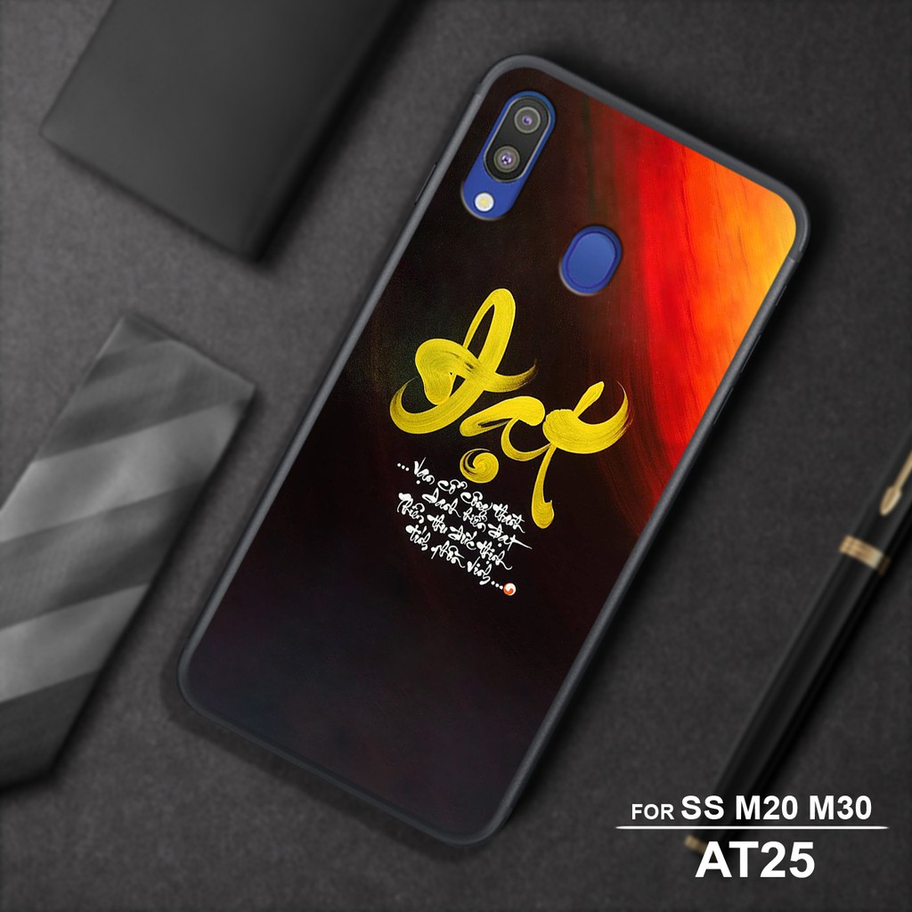 ốp điện thoai in hình Phong cách THƯ PHÁP cho máy SAMSUNG M20- M30