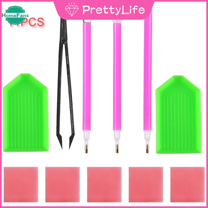 Bộ Tranh Đính Đá 5D Tự Làm Hình Phong Cảnh Làng Quê Kích Thước 90x50cm