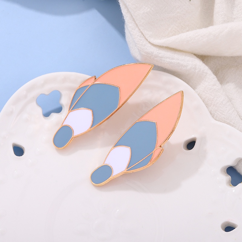 Kẹp tóc QIHE JEWELRY họa tiết hoạt hình xinh xắn hợp thời trang