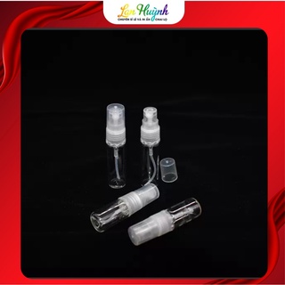 Combo 50 lọ chiết nước hoa thủy tinh 3ml,chai xịt phun sương thủy tinh