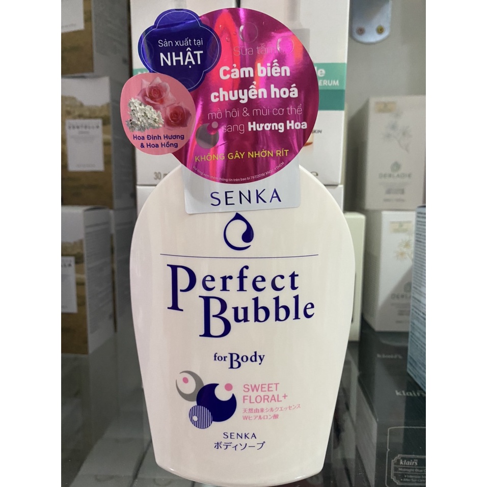 Sữa Tắm Dưỡng Ẩm Senka Perfect Whip For Body 500ml