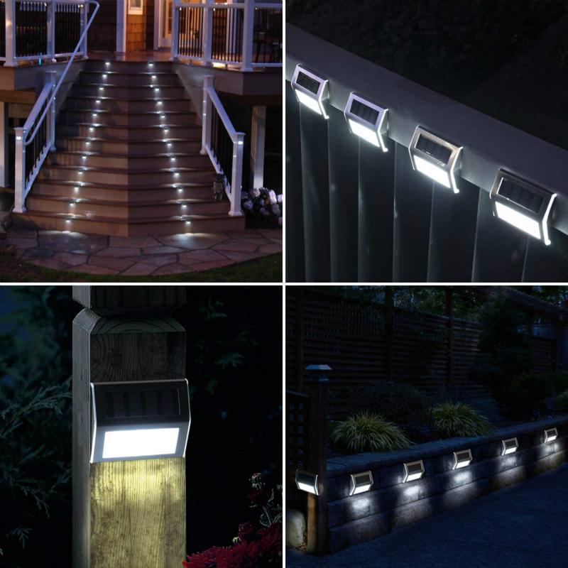 Đèn Led Năng Lượng Mặt Trời Chống Thấm Nước Cho Lối Đi Sân Vườn