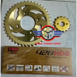 Nhông xích đĩa nhông sên đĩa honda master 125 master125 ...-nts