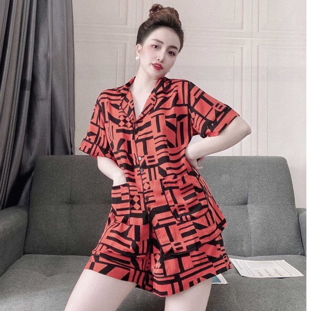 Đồ Bộ Pyjama Bigsize Đùi Lụa Mango 50-110kg Mặc Nhà Thoải Mái | BigBuy360 - bigbuy360.vn