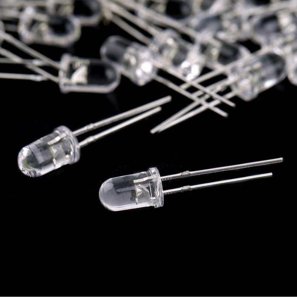 Bộ 100 Đèn LED Trắng Chất Lượng Cao Dùng Để Trang Trí DIY