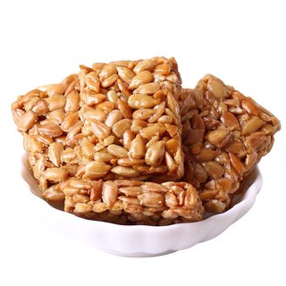 Gói 500gr kẹo hạt hướng dương - hướng dương hạnh nhân giòn, thơm ngon