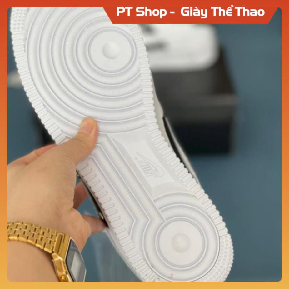 [Hàng Tốt + FreeShip] Giày AF1 đen trắng stick Xịn sò full box, Giầy sneaker air đen trắng mới đủ phụ kiện