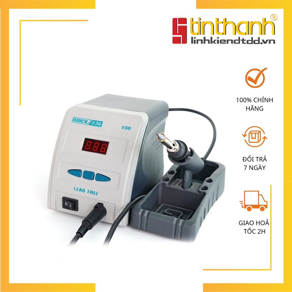 Máy hàn Quick 236 chính hãng - Máy hàn nhiệt quick 236