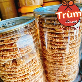 [300gr] Bánh tráng đậu giòn (Kẹo đậu phộng) giòn ngọt không thể chối từ - Trùm Ăn Vặt