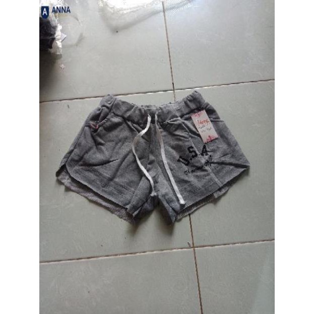 Quần đùi nữ chất vải thun mát thời trang nữ Anna