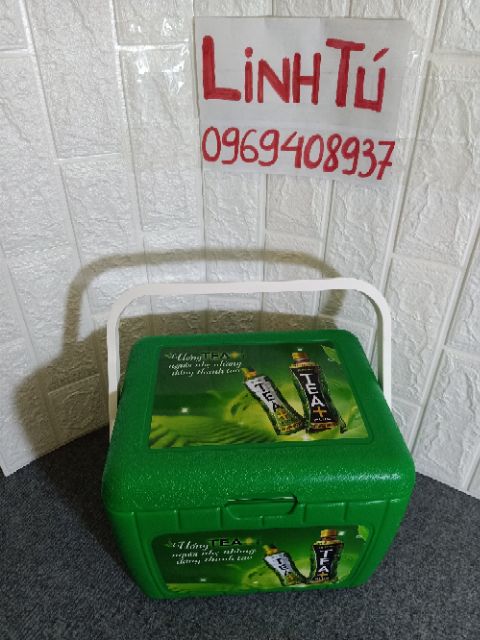 THÙNG ĐÁ 6.8L MÀU XANH ÔLONG