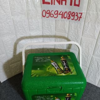 THÙNG ĐÁ 6.8L MÀU XANH ÔLONG