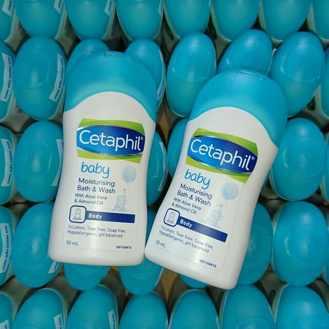Sữa tắm gội toàn thân cho bé Cetaphil 50ml
