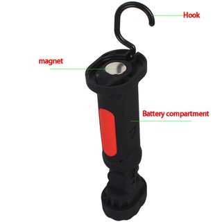 Đèn Led Chiếu Sáng Đế Nam Châm Có Móc Treo