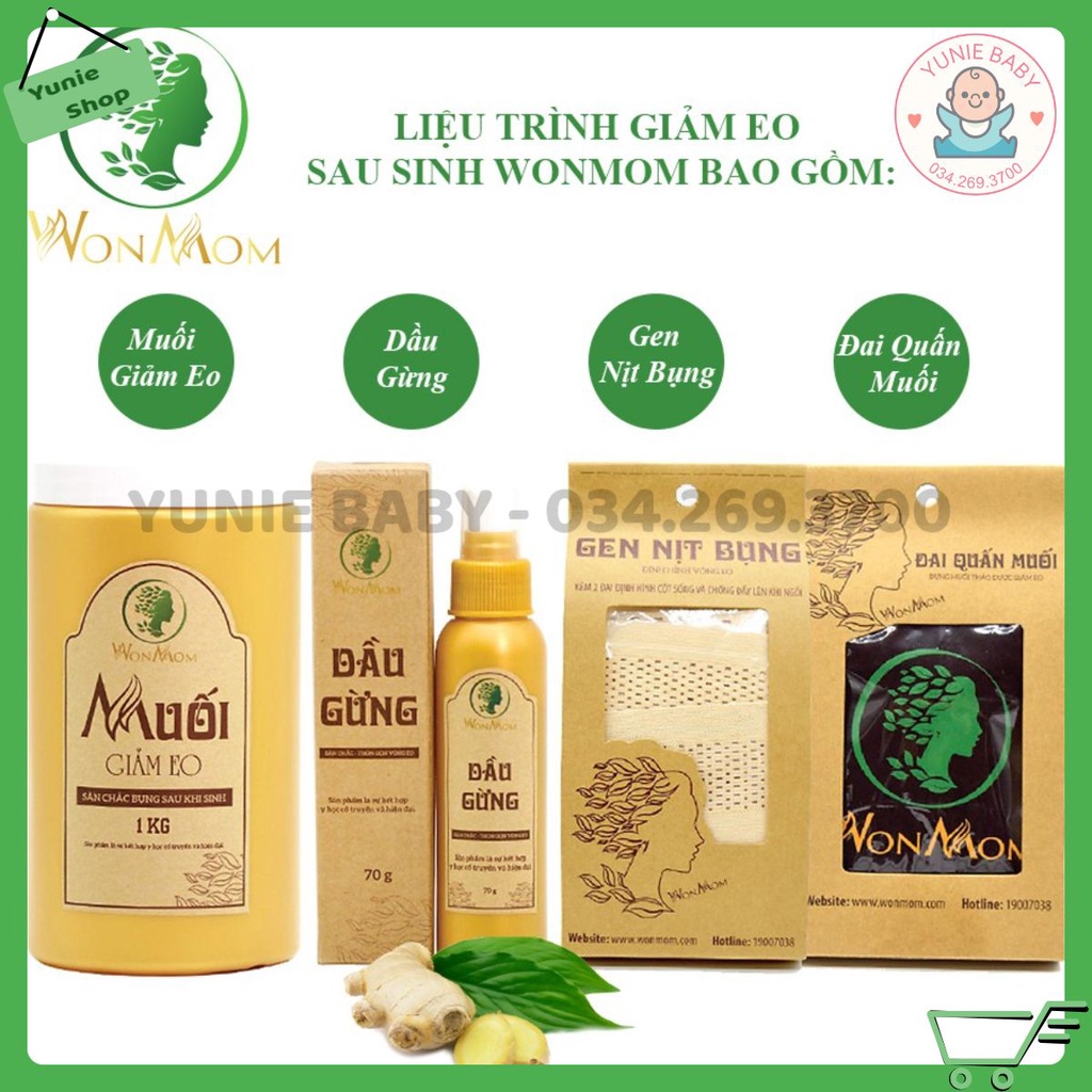 Liệu Trình Thảo Dược Giảm Mỡ Bụng, Săn Chắc Eo Sau Sinh Wonmom