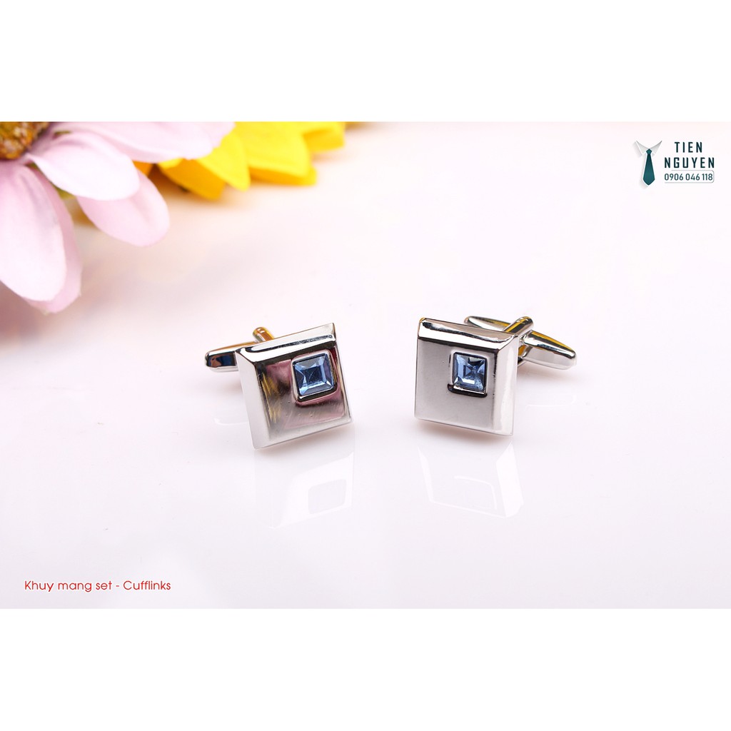 Khuy măng sét - Cufflinks cài tay áo sơ mi cap cấp