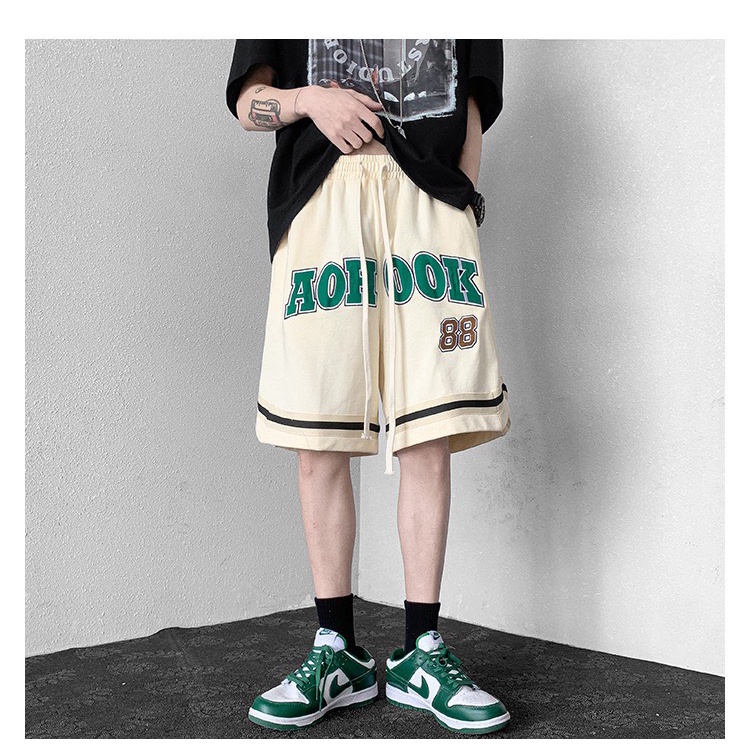 Quần Short ONEZ hình thuê Basic nam nữ mùa hè phong cách đường phố Hàn Quốc Ulzzang SV2