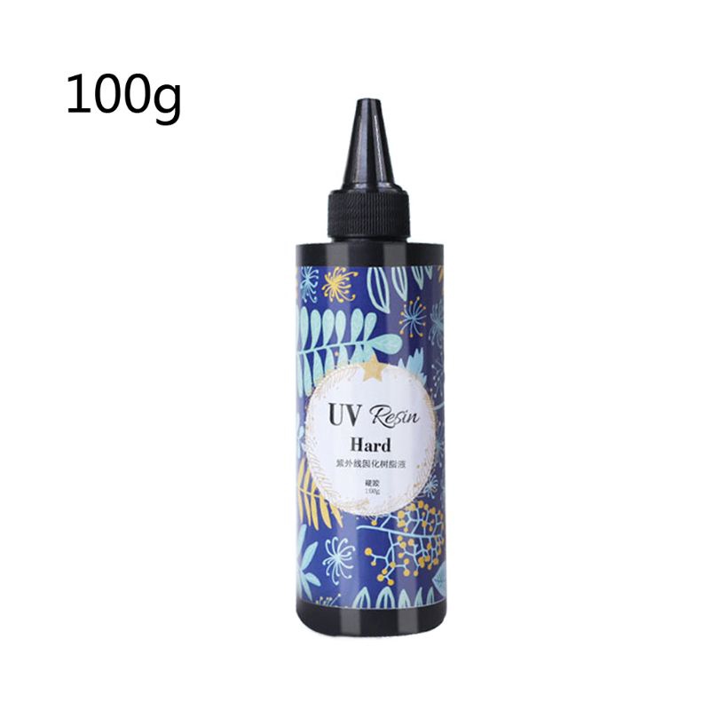 Keo Resin UV - Loại Cứng - Nhanh khô Trong suốt - 100G - Chuyên làm trang sức, handmade