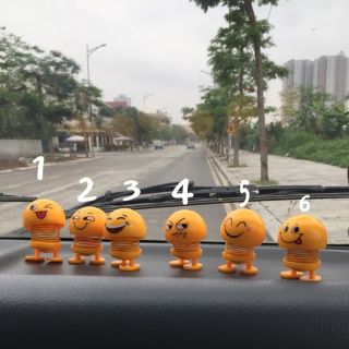 COMBO 6 CON LẮC LÒ XO EMOJI MẶT CƯỜI