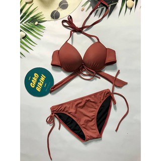 BIKINI 2 MẢNH NƠ CAM ĐẤT SIÊU SÁNG DA