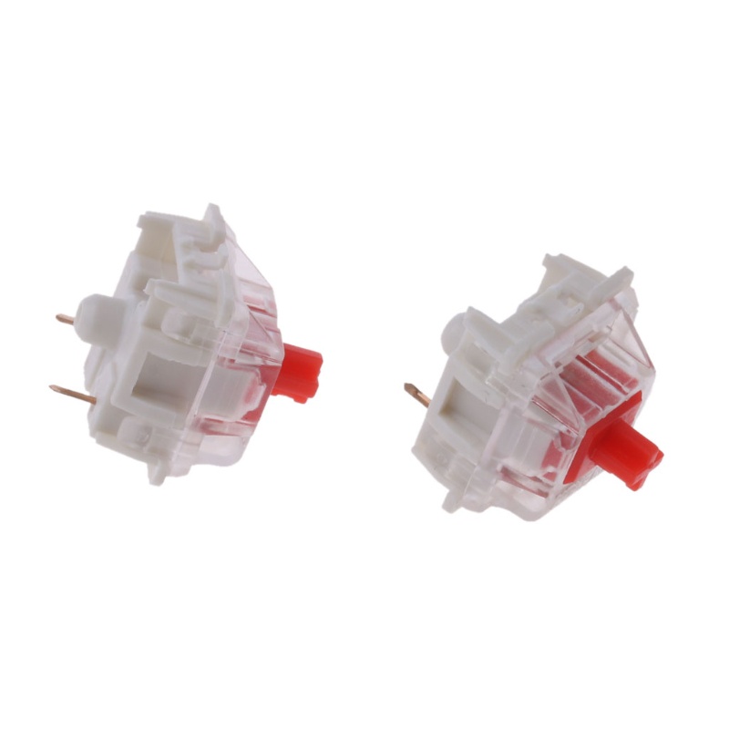 Set 10 Công Tắc Đỏ 3 Chấu Cho Cherry MX GK61 GK64 GH60