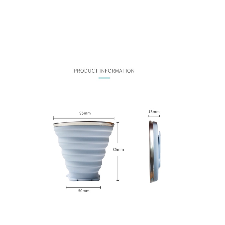 Cốc Nước Gấp Gọn Silicone