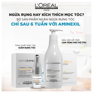 Bộ sản phẩm ngăn ngừa rụng tóc, kích thích mọc tóc Loreal ( Chính Hãng )