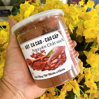 Bột Cacao Nguyên Chất Loại 1 Hộp 250gr, Bột Ca Cao Hàng Chuẩn Daklak Cực Thơm Ngon Bổ Dưỡng