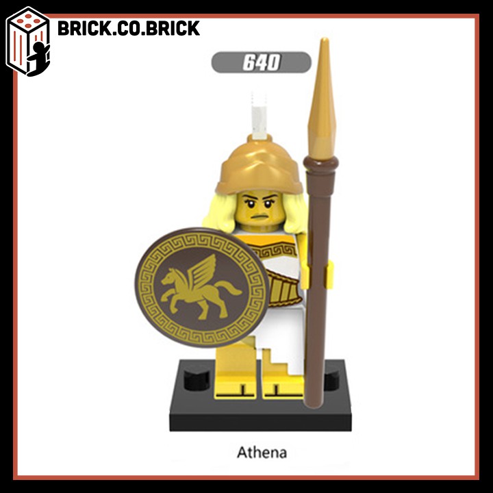 Nhân vật binh sĩ thời trung cổ - Castle Đồ chơi lắp ráp non lego và mô hình minifigure X0163