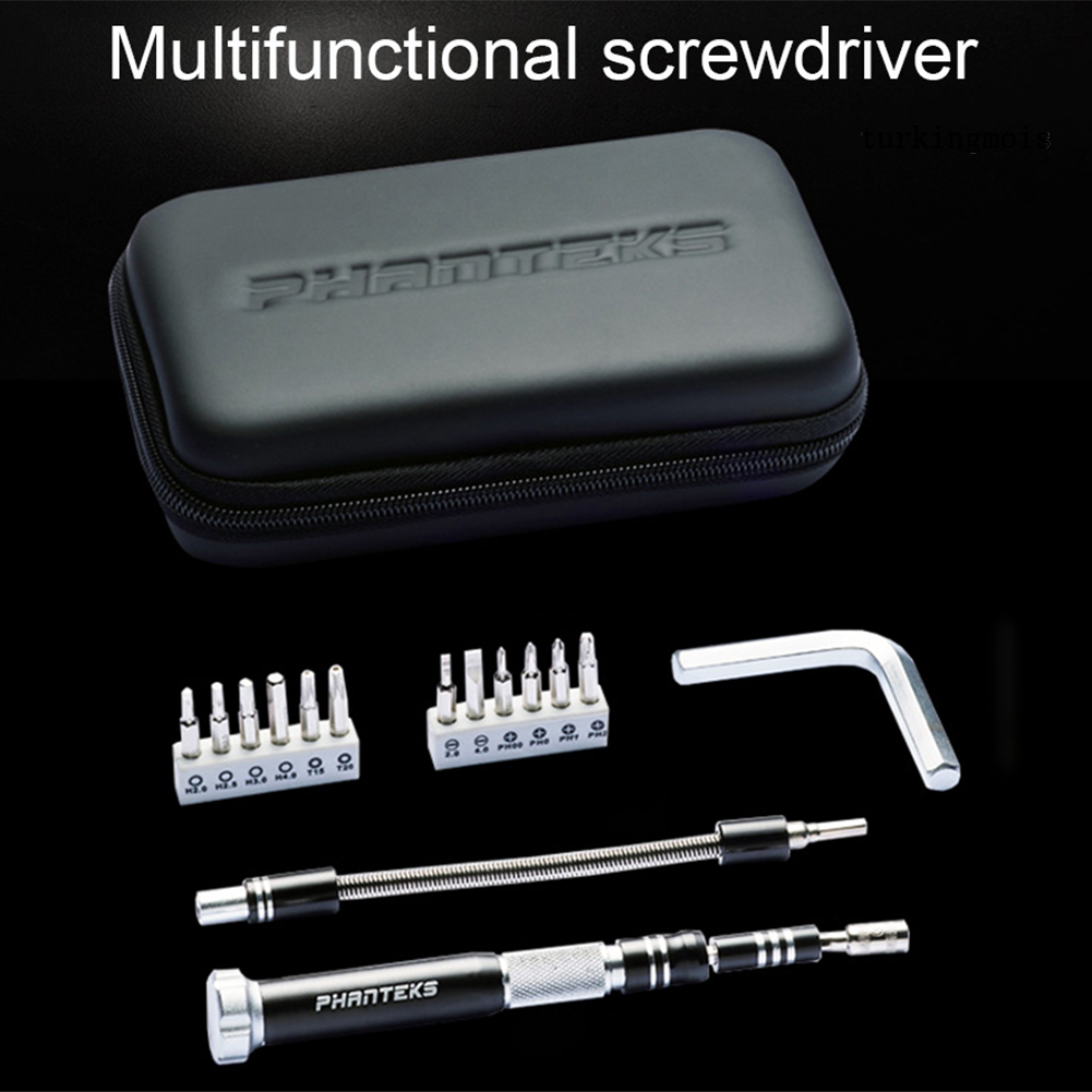 Bộ Tua Vít Đầu Lục Giác 16 Trong 1 Kèm Túi Đựng Tiện Dụng | BigBuy360 - bigbuy360.vn