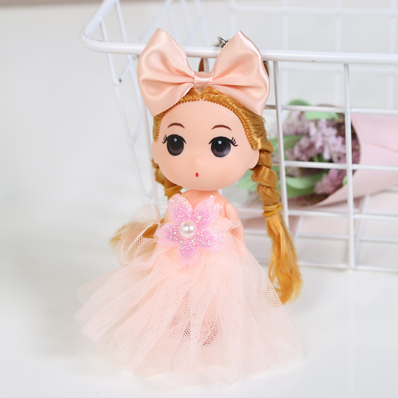 Móc Khóa Búp Bê Barbie 18cm Dễ Thương