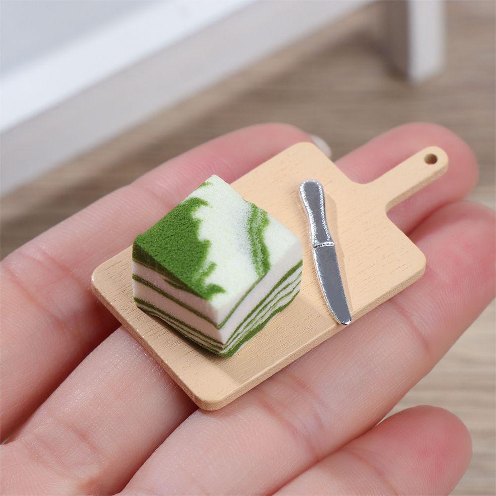 1 Set Mô Hình Bánh Ngọt Chiều Tỉ Lệ 1:12 Dùng Trang Trí Nhà Búp Bê