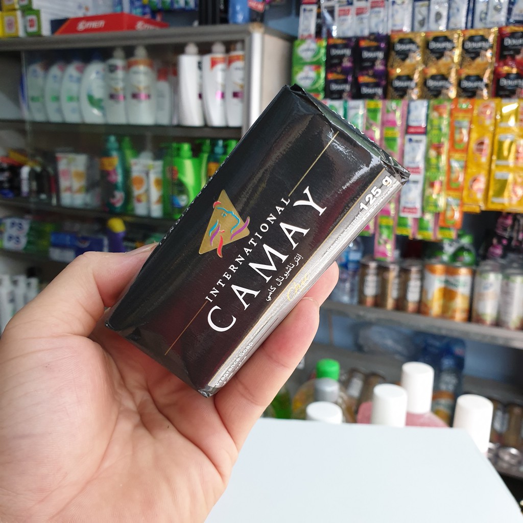 XÀ PHÒNG CAMAY HƯƠNG NƯỚC HOA  ĐỦ MÀU BÁNH 125G