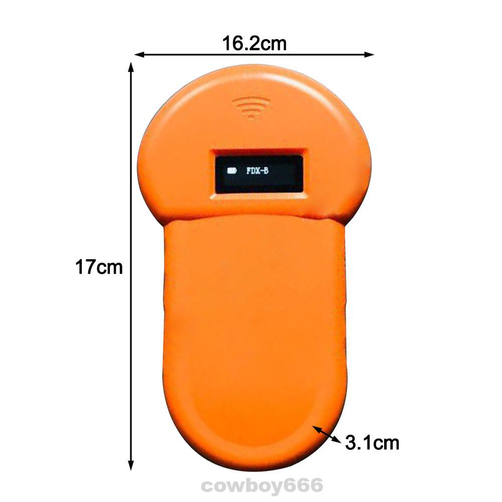 Máy đọc thẻ Microchip Oled 134.2khz cho thú cưng chuyên dụng chất lượng cao