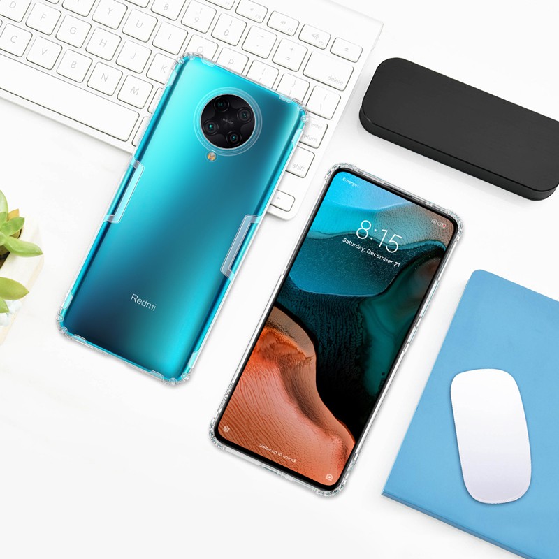 Ốp lưng Redmi K30 Pro k30pro Poco F2 Pro f2pro trong suốt chính hãng Nillkin chống sốc cao cấp bo viền bảo vệ Camera