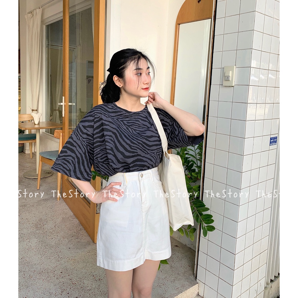 [STR] [ẢNH THẬT SHOP CHỤP] Áo pull vằn A2121