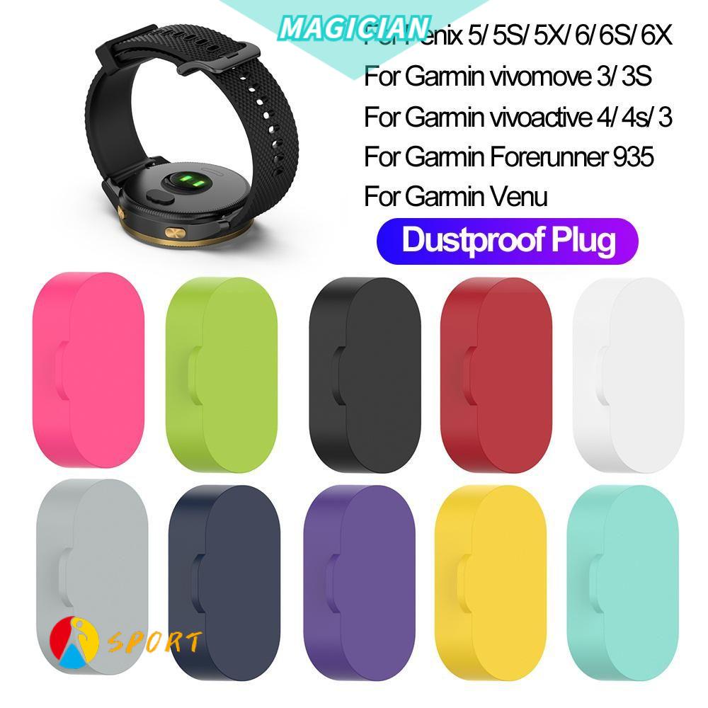 Vỏ Bọc Silicon Mềm Chống Bụi Nhiều Màu Sắc Cho Cổng Sạc Đồng Hồ Thông Minh
