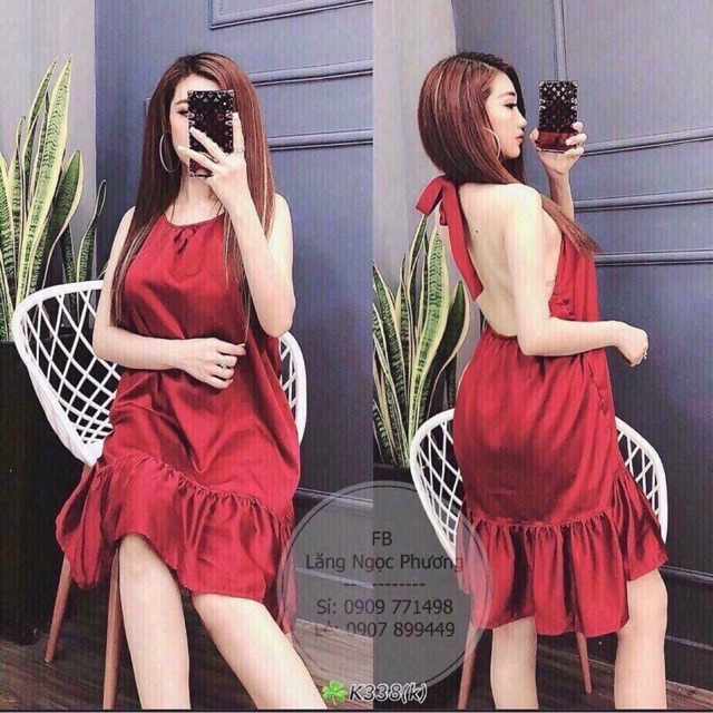 ĐẦM CỔ YẾM PHI LỤA SIÊU SANG CHẢNH