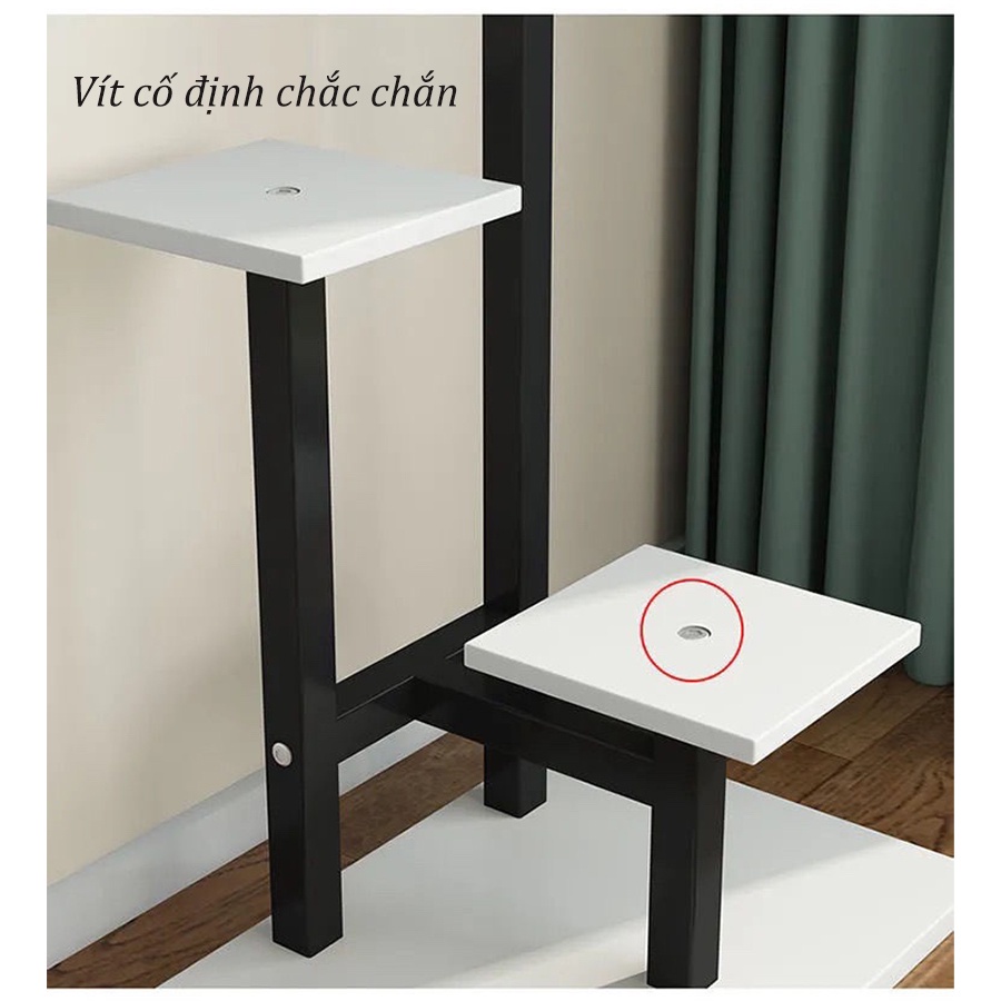 Giá để cây cảnh chậu hoa cây cảnh FUNA mã CH02 khung sắt kim loại chắc chắn khả năng chịu lực tốt không tróc sơn