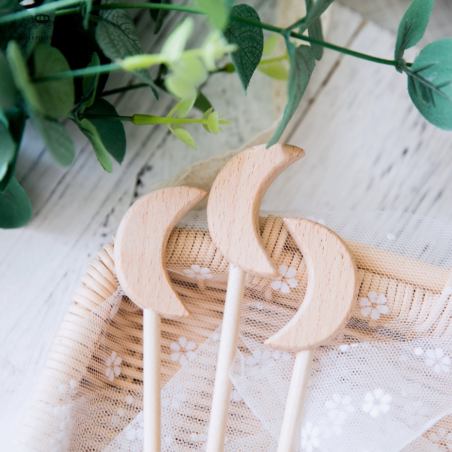 Đồ Chơi Mamimamihome Bằng Gỗ Sồi Hình Trăng Sao Theo Phương Pháp Montessori