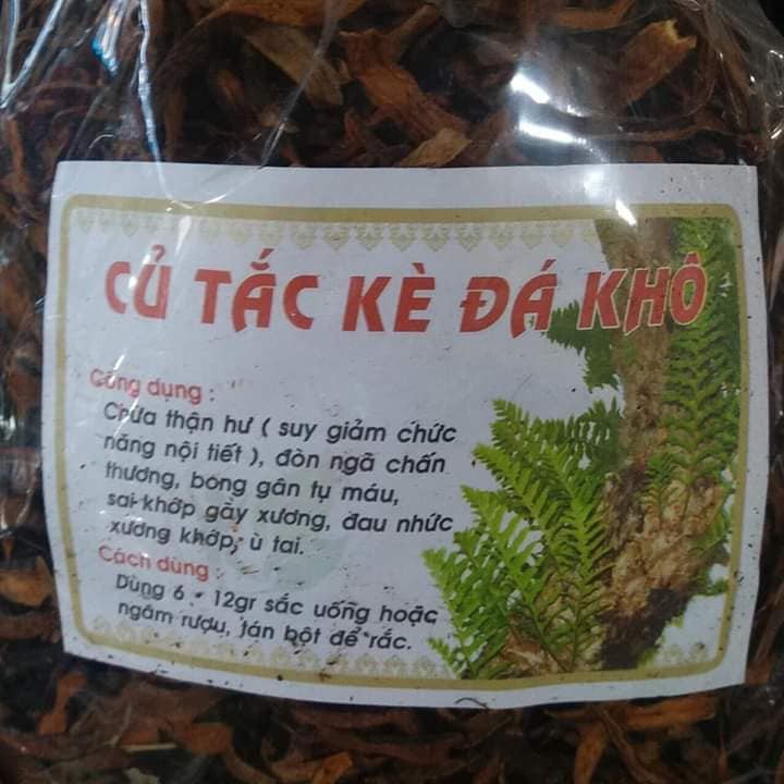 Tắc kè đá khô