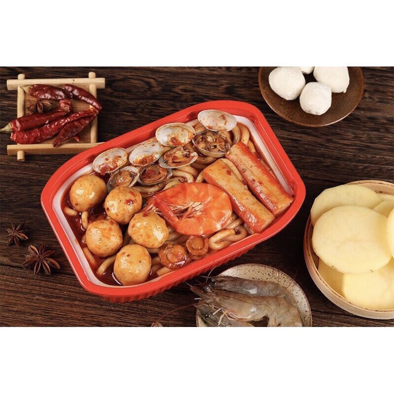 [Mã 77FMCGSALE1 giảm 10% đơn 250K] LẨU TỰ SÔI HẢI SẢN 310gr (lẩu ăn liền) | BigBuy360 - bigbuy360.vn