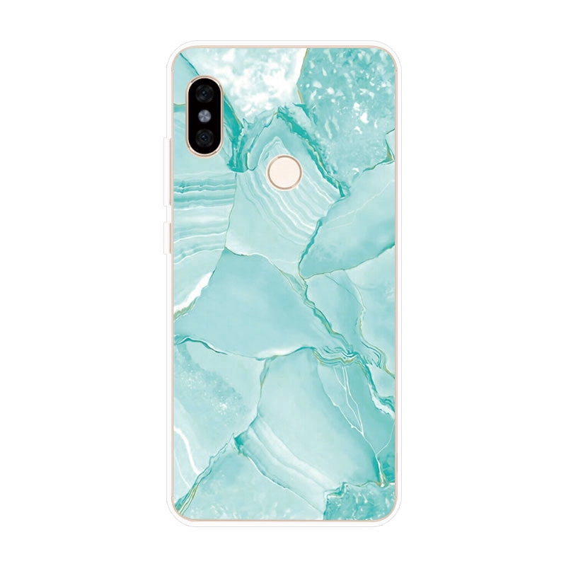 Ốp Lưng Xiaomi Redmi Note 4 4X 5A Prime 5 6 Pro TPU mềm Case đá granit