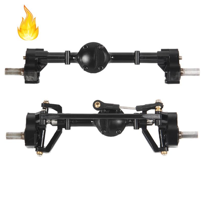 Bộ 2 Trục Trước Và Sau Cho Xe Điều Khiển WPL C14 C24 C24-1 C34 C44 B14 B24 1/16 RC